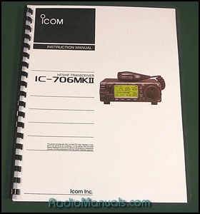 ICOM IC-706MKII Instruction Manual